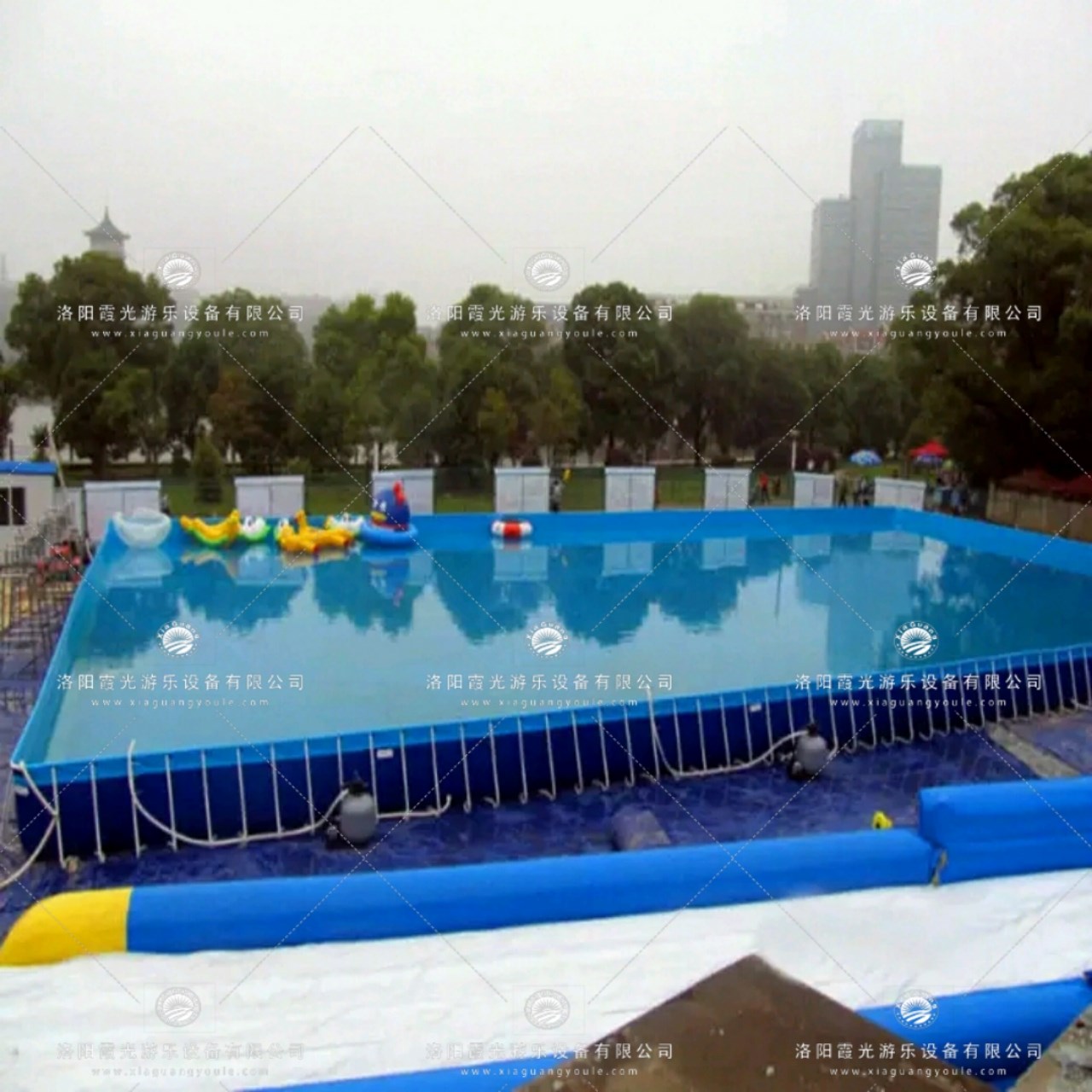 福州室外支架游泳池